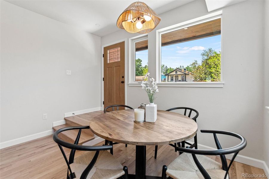 Furnished interior view inside a new home in , Denver (Image 16).