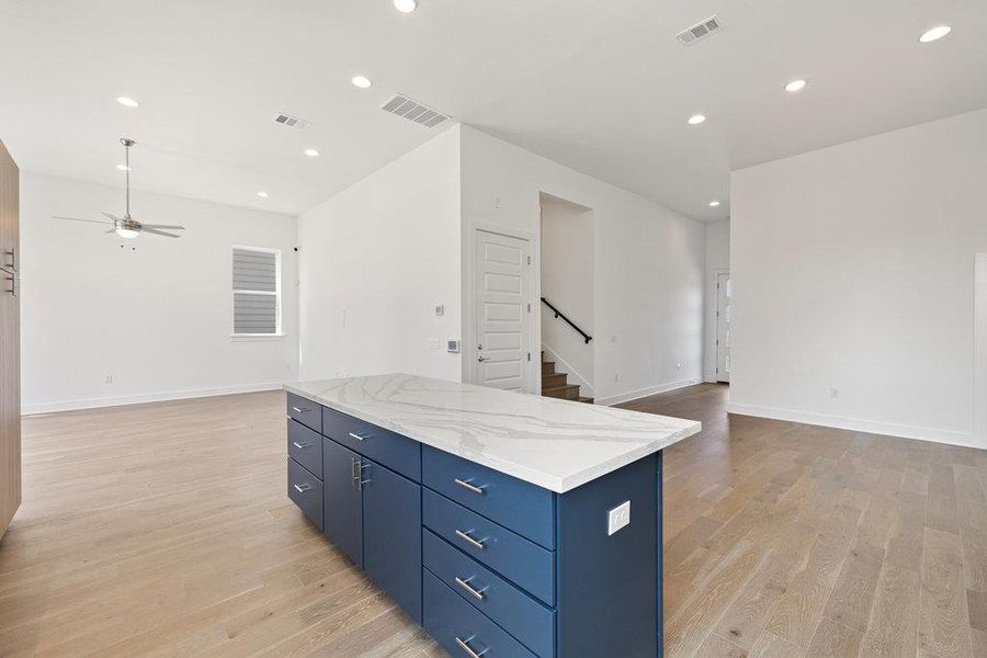 Furnished interior view inside a new home in Agave, Austin (Image 9).