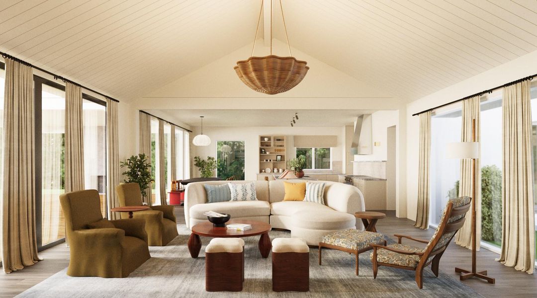 Furnished interior view inside a new home in , Spicewood (Image 16).