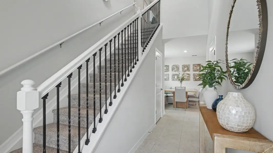 Furnished interior view inside a new home in Malabar Springs, Palm Bay (Image 15).