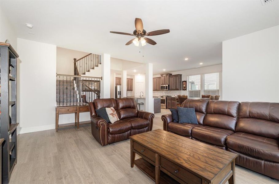 Furnished interior view inside a new home in , Ponder (Image 25). Furnished interior view inside a new home in , Ponder (Image 25).