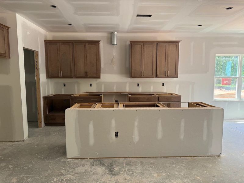 In-progress construction of a new home in The Point, Rolesville, NC (Image 7).