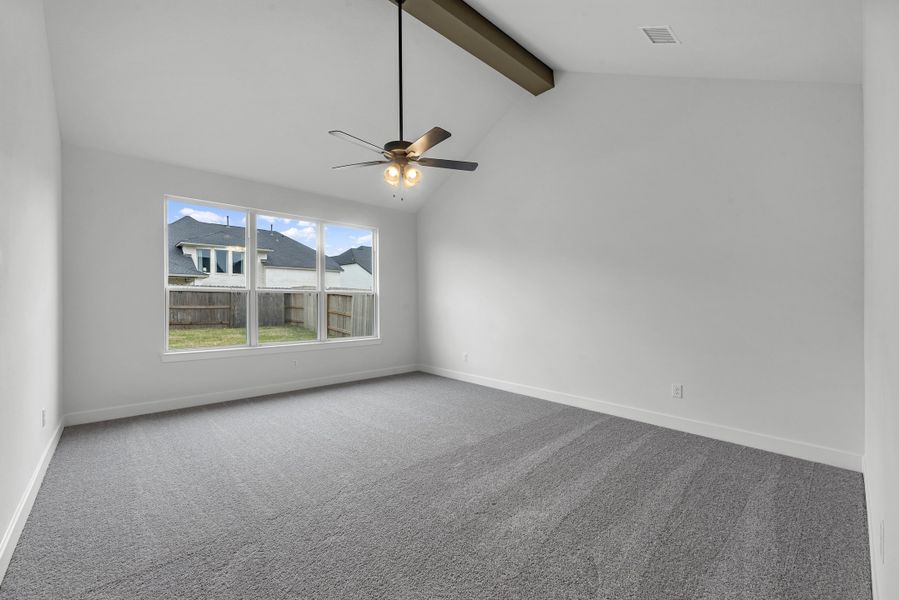 Representative unfurnished interior of a home built from the The Stella by Westin Homes in Lago Mar, La Marque (Image 14).