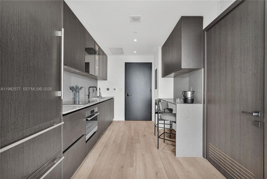 Furnished interior view inside a new home in , Miami (Image 15).