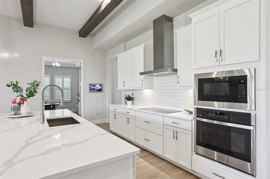 Furnished interior view inside a new home in , San Antonio (Image 61).