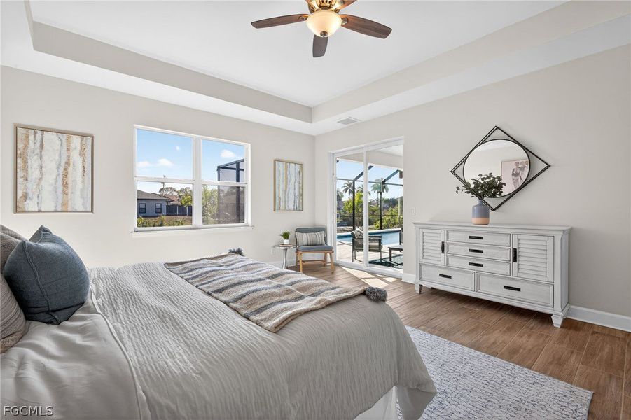 Furnished interior view inside a new home in Cape Coral, Cape Coral (Image 17). Furnished interior view inside a new home in Cape Coral, Cape Coral (Image 17).