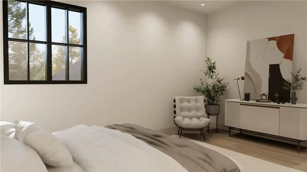 Furnished interior view inside a new home in , Fairburn (Image 20).