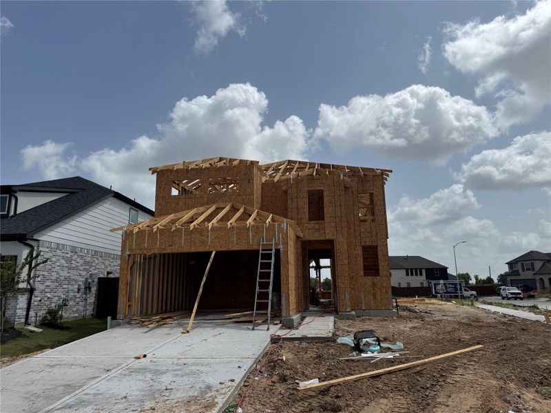 In-progress construction of a new home in Meridiana 40', 65', Iowa Colony, TX (Image 4). In-progress construction of a new home in Meridiana 40', 65', Iowa Colony, TX (Image 4).