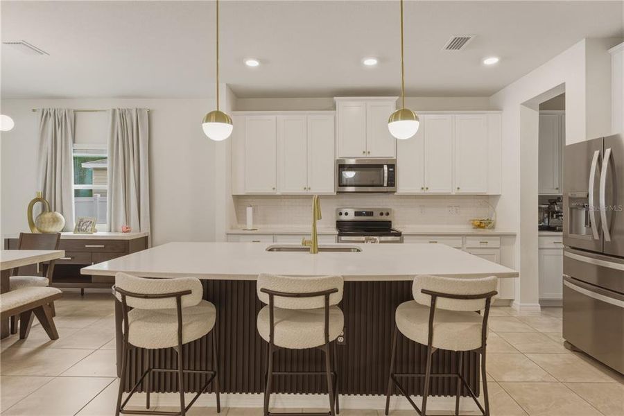 Furnished interior view inside a new home in Briarwood, Alachua (Image 8).