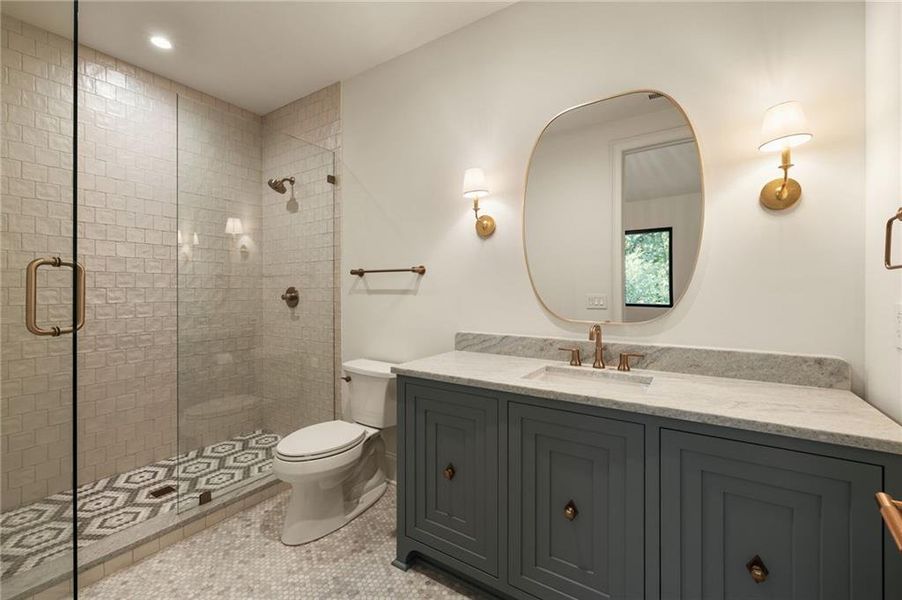 Furnished interior view inside a new home in , Brookhaven (Image 9).