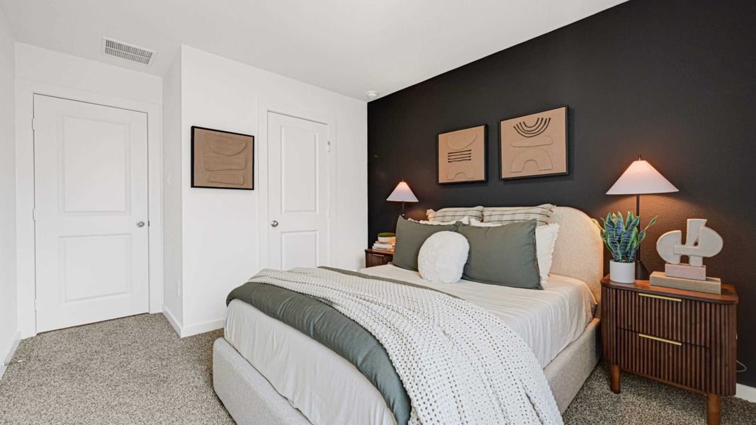 Furnished interior view inside a new home in Emberly, Beasley (Image 14).