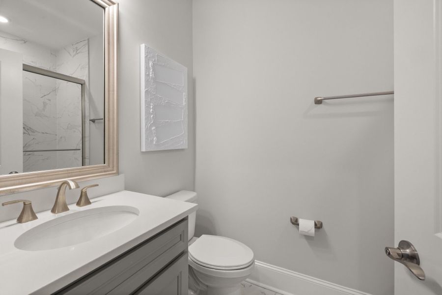 Representative furnished interior of a home built from the Continental by Pulte Homes in Everbrook, Angier (Image 8).