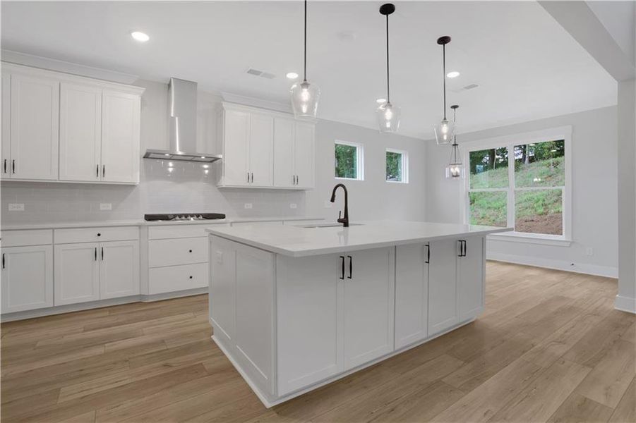 Furnished interior view inside a new home in Arbor West, Dawsonville (Image 10).