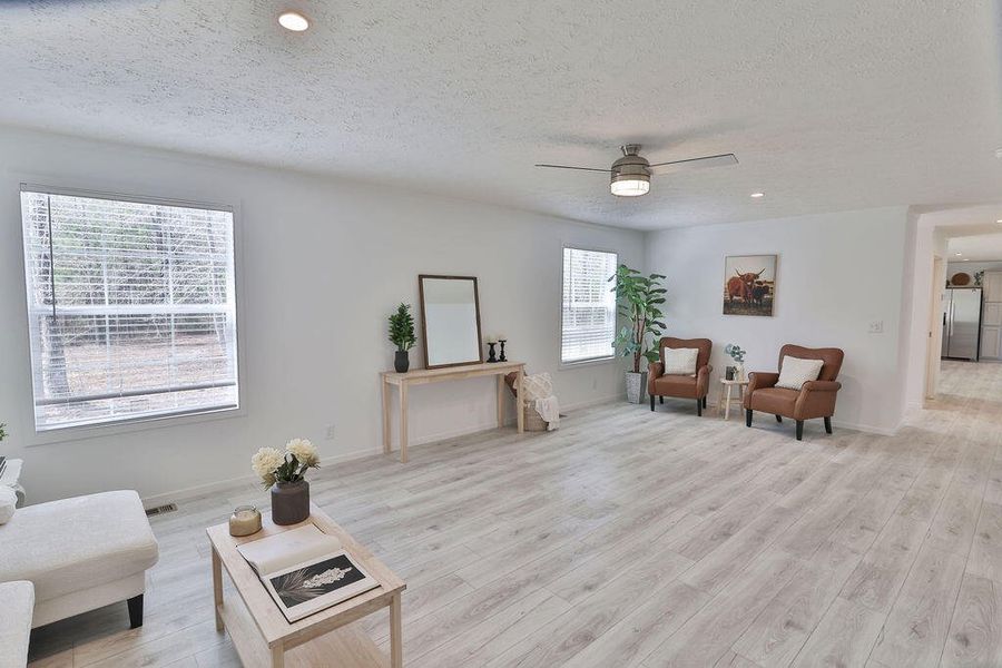 Furnished interior view inside a new home in , Cross (Image 27). Furnished interior view inside a new home in , Cross (Image 27).