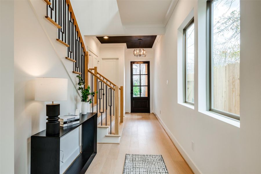 Furnished interior view inside a new home in , Houston (Image 6).