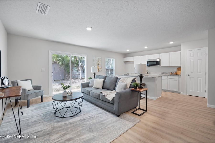 Furnished interior view inside a new home in , Jacksonville (Image 6).