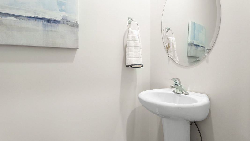 Close-up of interior finishes inside a home in North Village Townes, Greensboro (Image 20).
