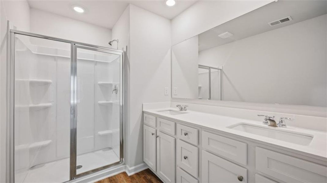 Furnished interior view inside a new home in Brookland Commons, Monroe (Image 8).