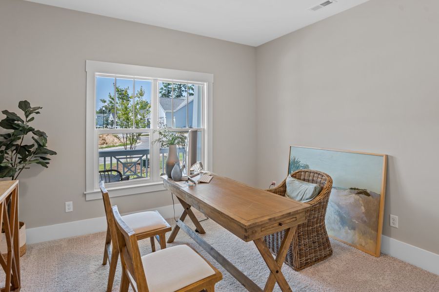 Representative furnished interior of a home built from the Scout by Bill Clark Homes in Sidbury Landing, Wilmington (Image 56).