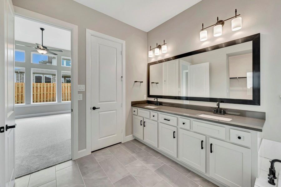 Furnished interior view inside a new home in COLTON 45' Homesites, Todd Mission (Image 13).