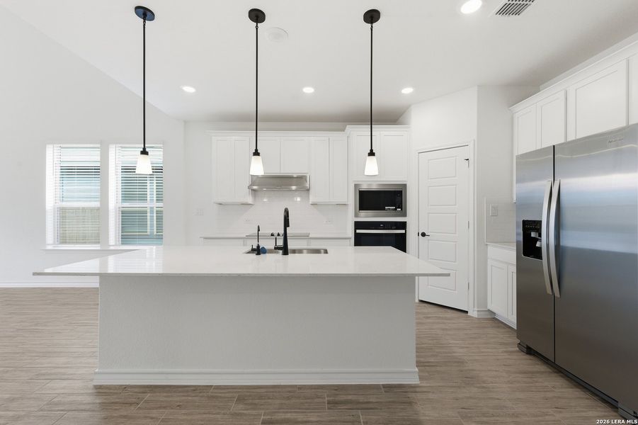 Furnished interior view inside a new home in Horizon Ridge, San Antonio (Image 4).