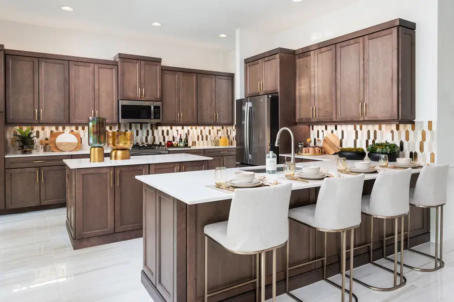 Representative furnished interior of a home built from the Caroline by GL Homes in Valencia Parc at Riverland, Port St. Lucie (Image 7).