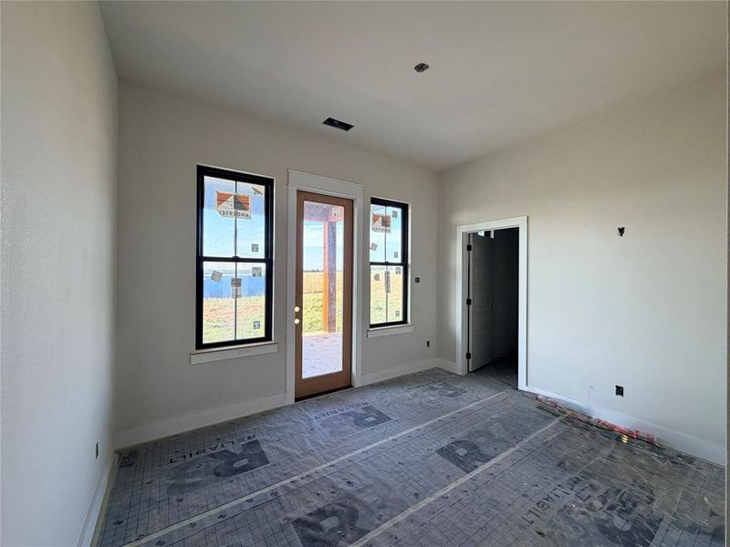 In-progress construction of a new home in , Poolville, TX (Image 24).
