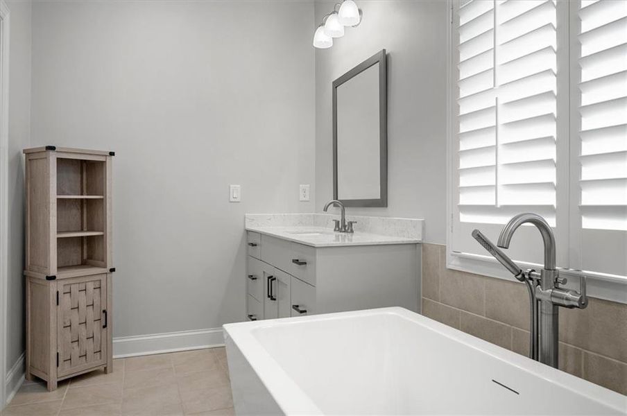 Furnished interior view inside a new home in , Cumming (Image 16).