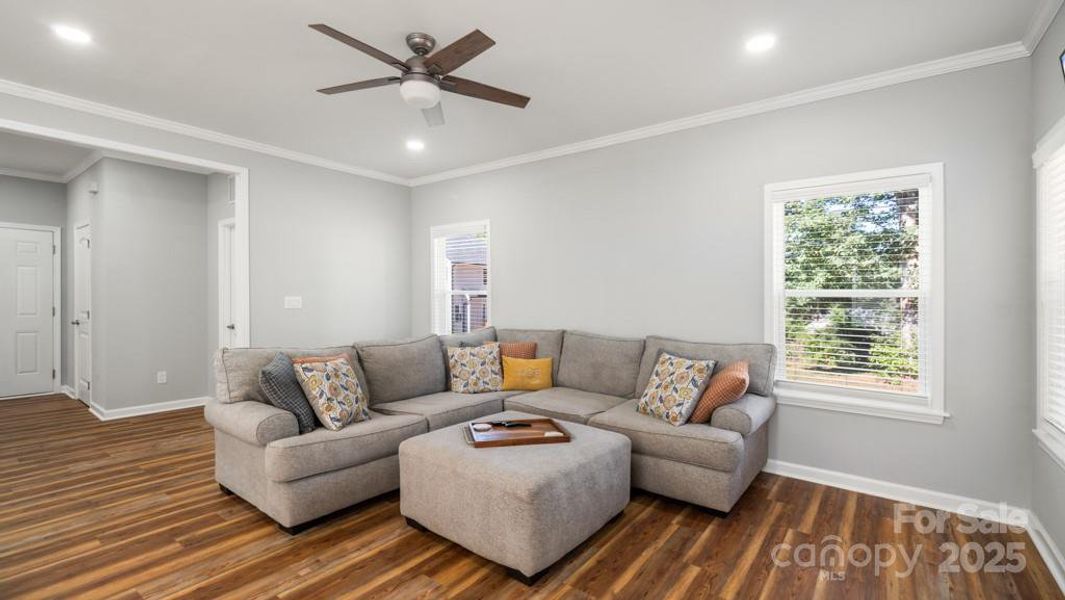 Furnished interior view inside a new home in , Kernersville (Image 12).
