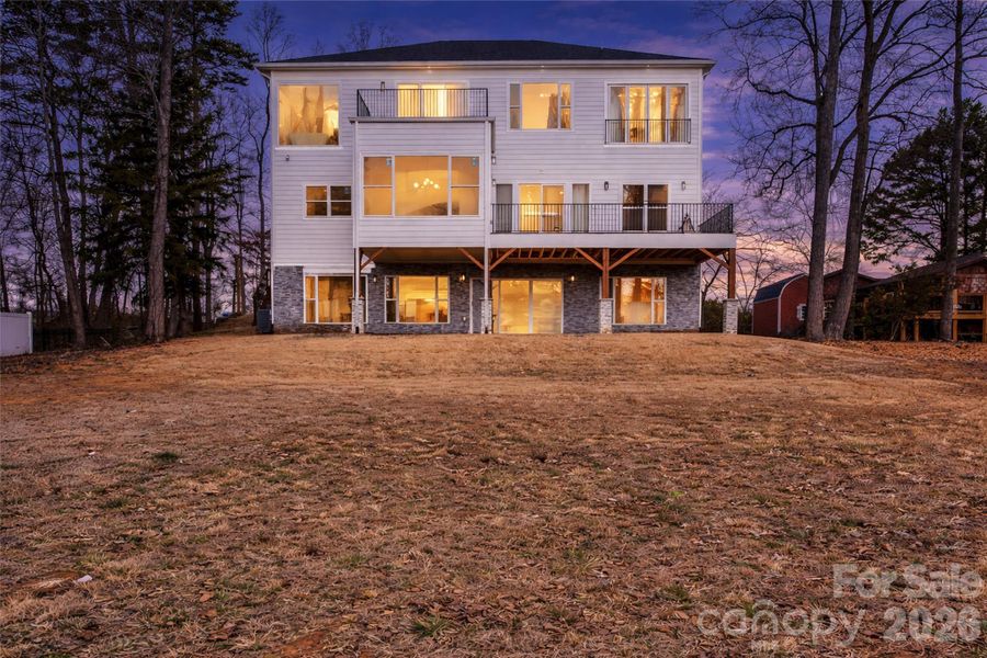 Exterior details and patio area of a home in , Mooresville (Image 4).