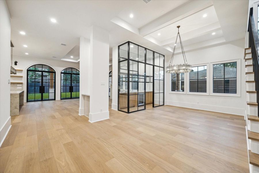European white oak floors throughout.*Picture is of a recently constructed home by the builder.  1519 Candlelight will be similar in quality, but these pictures are not meant to be an exact representation of the new home. Specs of home may change at sole discretion of the seller.