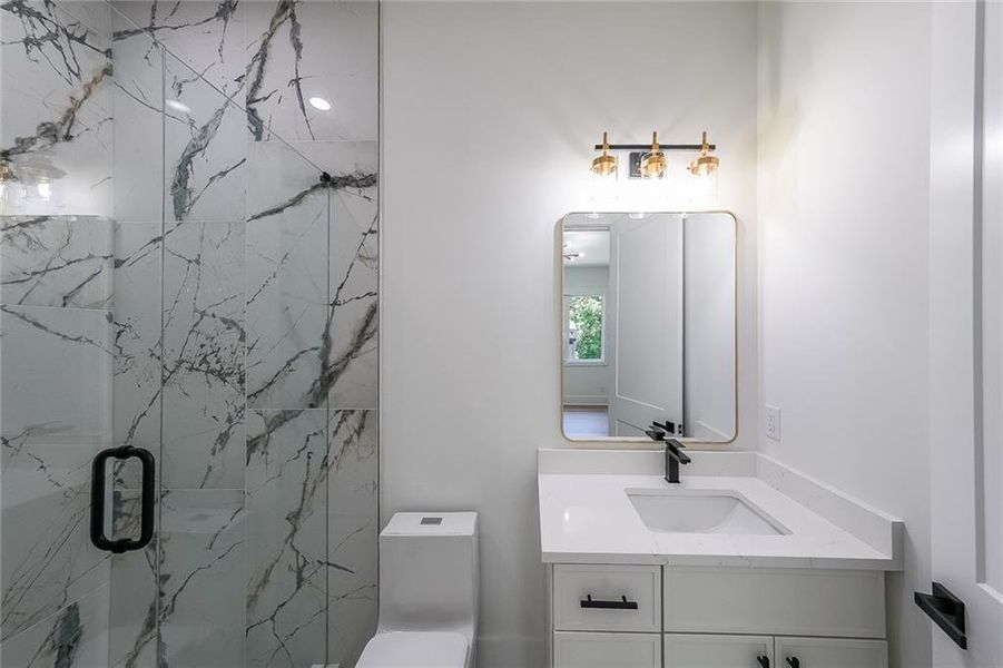 Furnished interior view inside a new home in , Dacula (Image 41).