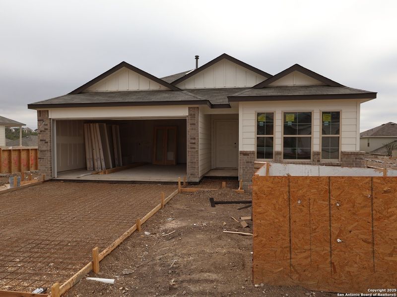 In-progress construction of a new home in Hunters Ranch, San Antonio, TX (Image 27). In-progress construction of a new home in Hunters Ranch, San Antonio, TX (Image 27).
