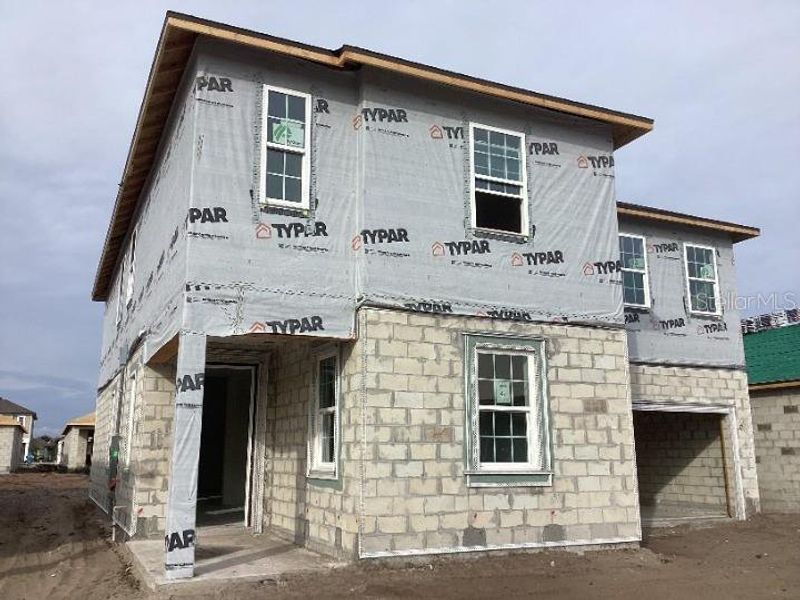 In-progress construction of a new home in Sunbrooke, St. Cloud, FL (Image 3).
