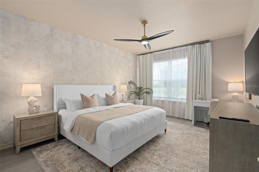 Furnished interior view inside a new home in Windsor Cay Resort, Clermont (Image 48).