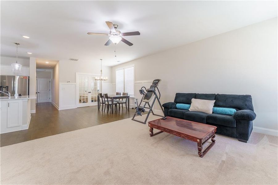 Furnished interior view inside a new home in Edenglen, Buford (Image 34).