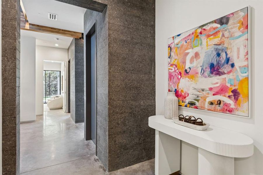 Furnished interior view inside a new home in , McKinney (Image 19).