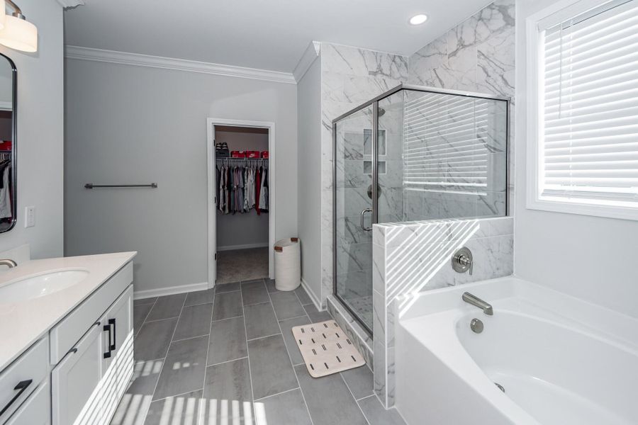 Furnished interior view inside a new home in High Point at Foxbank, Moncks Corner (Image 23).