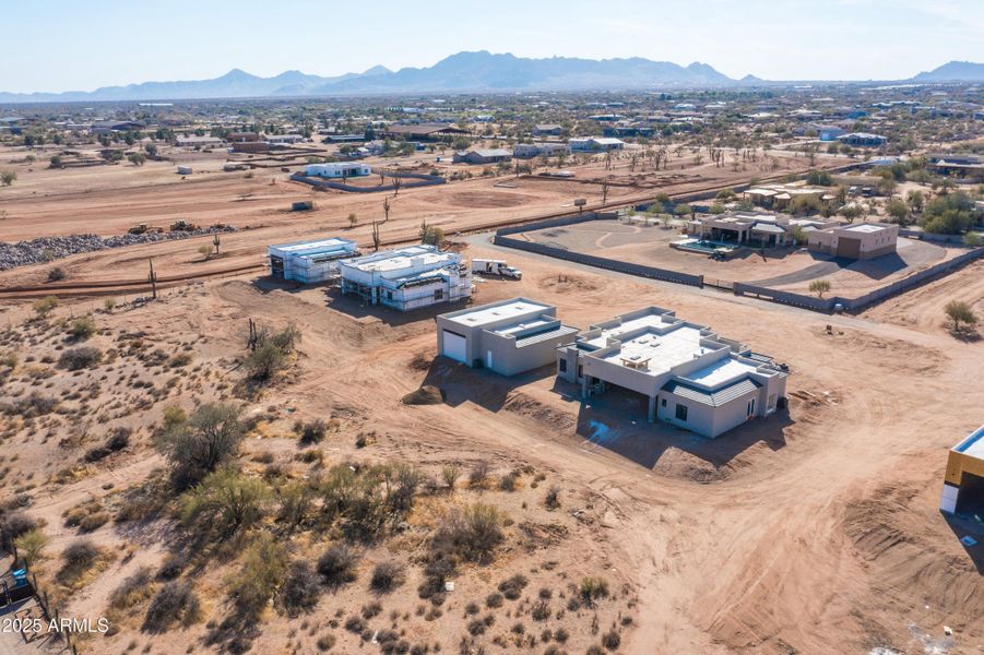 Aerial of New Build