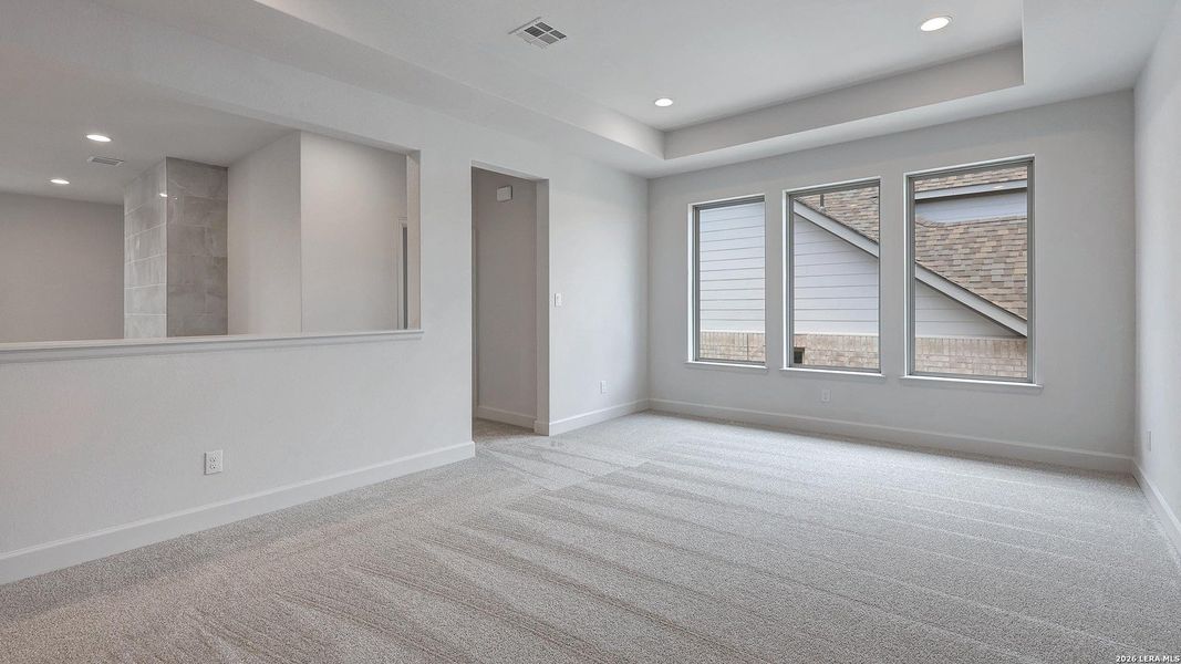 Spacious, unfurnished interior of a new home in Corley Farms, Boerne (Image 14). Spacious, unfurnished interior of a new home in Corley Farms, Boerne (Image 14).