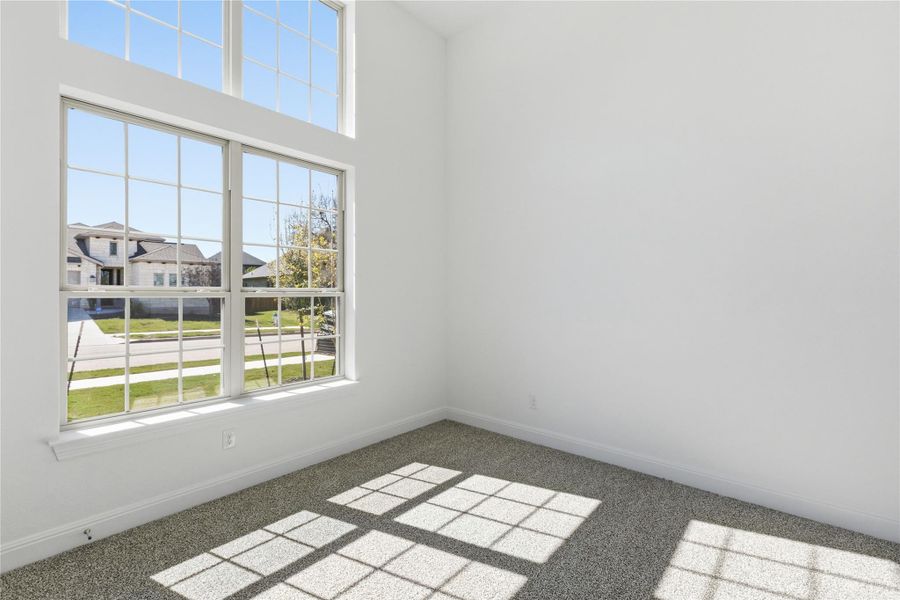 Spacious, unfurnished interior of a new home in Oaks at San Gabriel, Georgetown (Image 26).