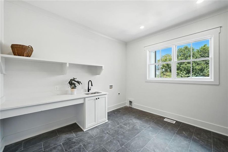 Furnished interior view inside a new home in , Canton (Image 50).