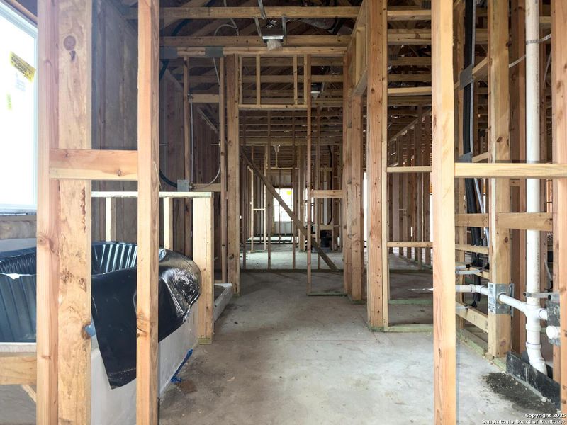 In-progress construction of a new home in Cordova Trails, Seguin, TX (Image 11).