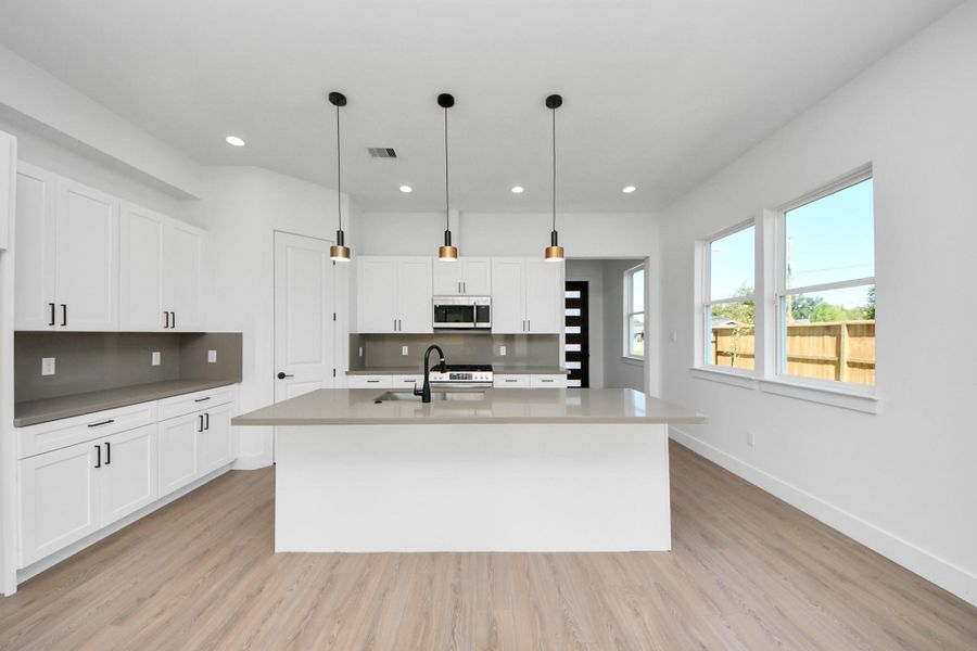 Furnished interior view inside a new home in , Houston (Image 5).