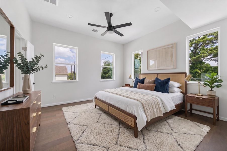 Rendering: Primary Bedroom Rendering: Primary Bedroom