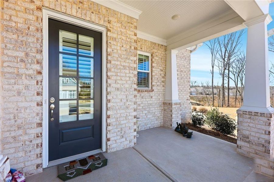 Exterior details and patio area of a home in , Cumming (Image 30).