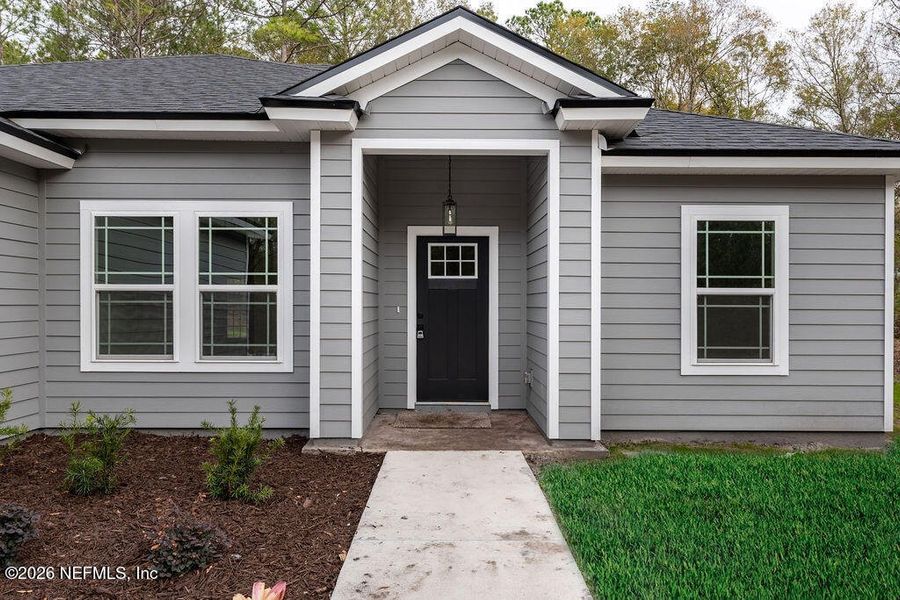 Exterior details and patio area of a home in , Middleburg (Image 3). Exterior details and patio area of a home in , Middleburg (Image 3).