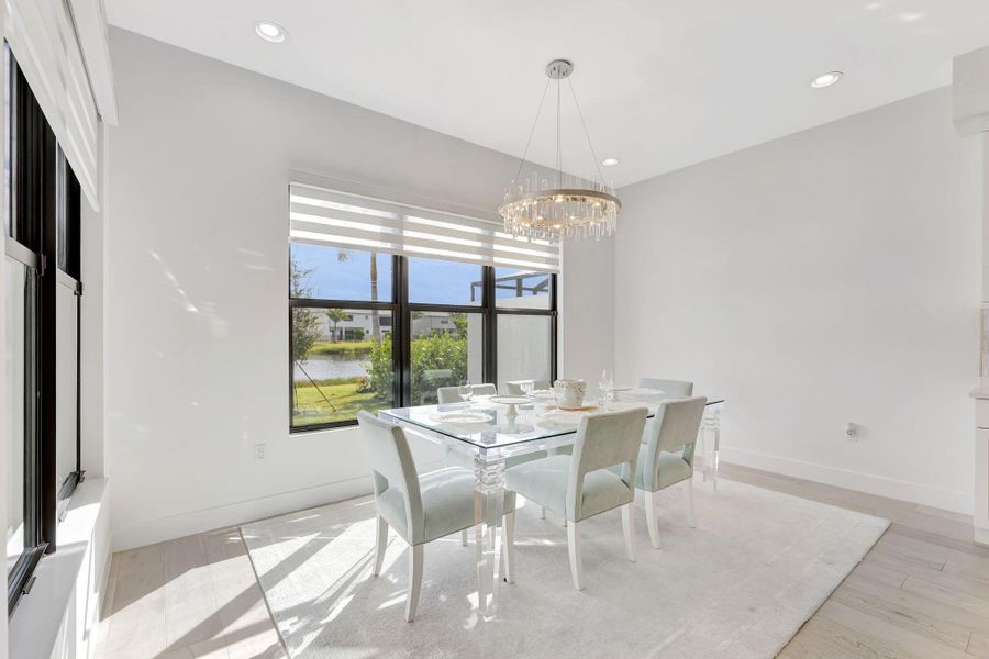 Furnished interior view inside a new home in , Boca Raton (Image 60). Furnished interior view inside a new home in , Boca Raton (Image 60).