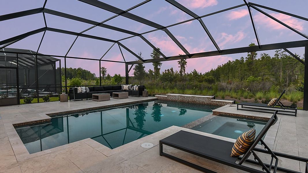 Image 31 representing the Lazio by Taylor Morrison in Esplanade at Wiregrass Ranch, Wesley Chapel, FL.