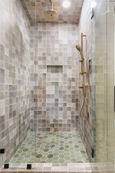 Close-up of interior finishes inside a home in , Atlanta (Image 19).